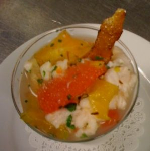 Lionfish Tastes Excellent in this Ruby Red Grapefruit Ceviche