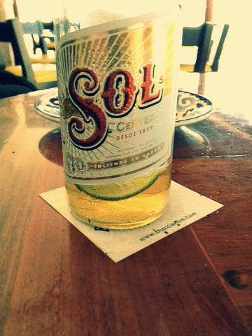 Sol Cerveza Goes Great with Lionfish Ceviche